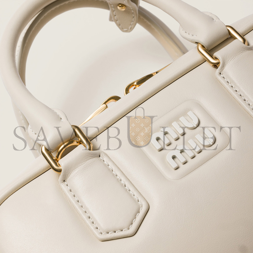 M1v M1v arcadie leather bag 5bb142 (22*10.5*7.5cm)